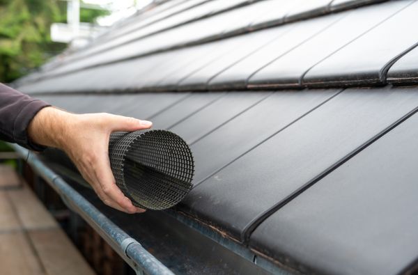 Gutter Mesh Installation in Knightdale