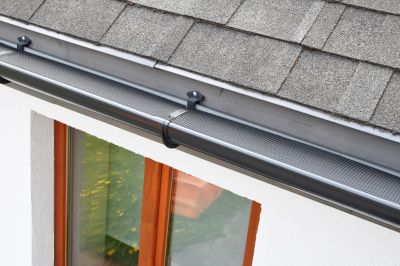 Gutter Covers on Residential Home